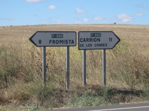 Carretera de Frómista a Carrión